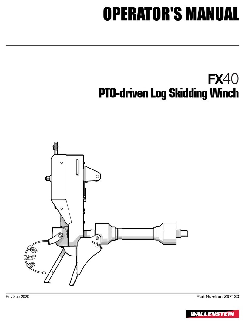 Wallenstein FX40 Operator's manual