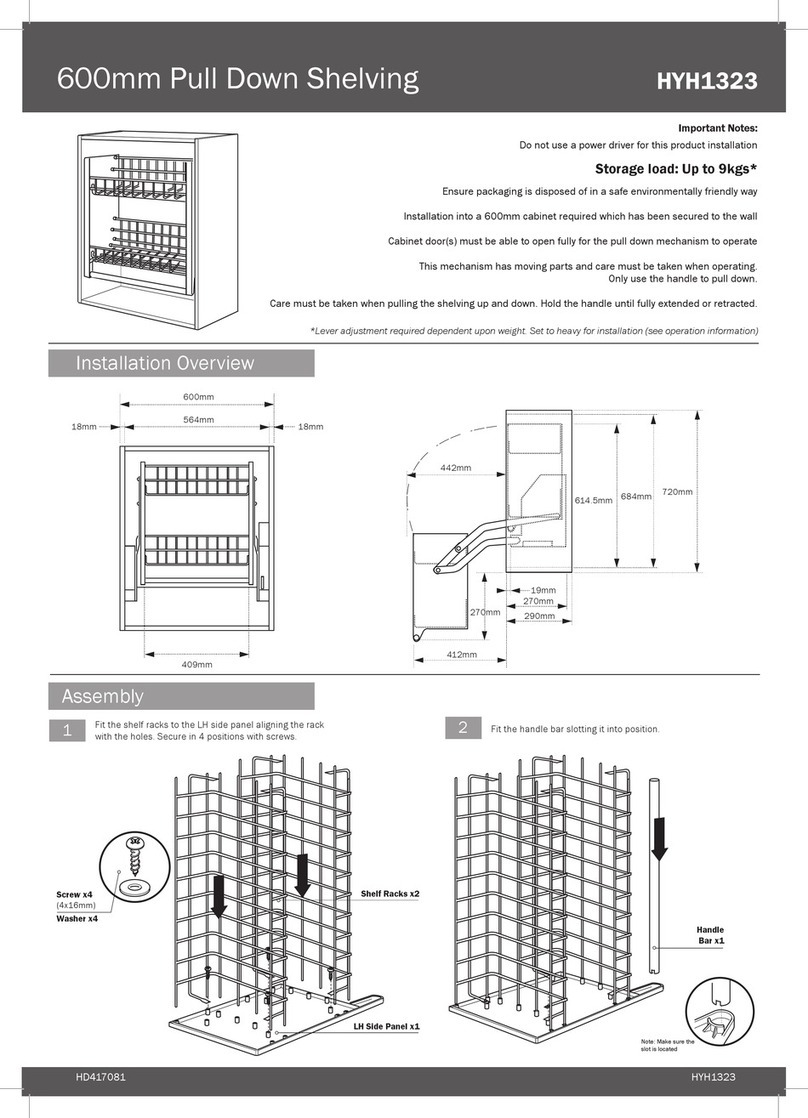 Howdens HYH1323 manual