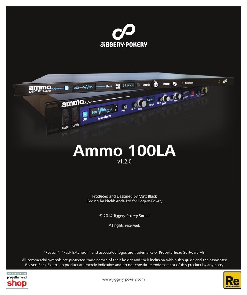 Jiggery-Pokery Ammo 100LA manual