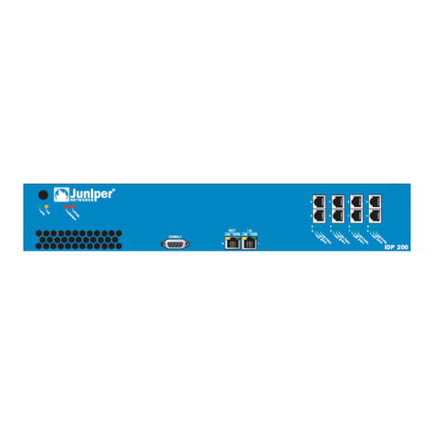 Juniper IDP 600 Series Installer's guide