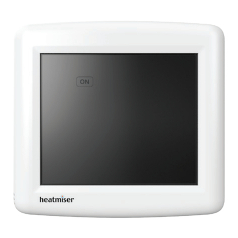 Heatmiser DT-TS WiFi RF User manual