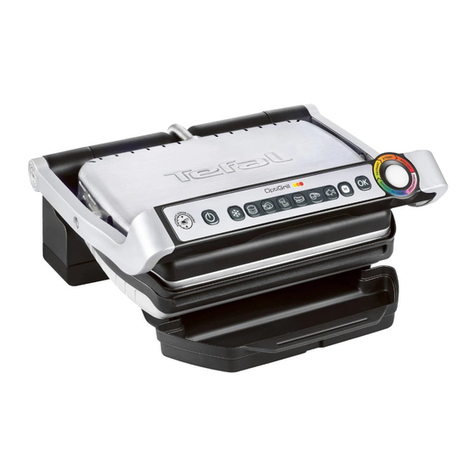 TEFAL OPTGRILL GC705D User manual