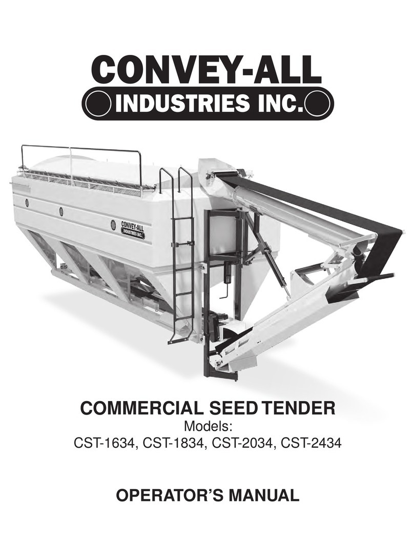 CONVEY-ALL CST-1634 Operator's manual