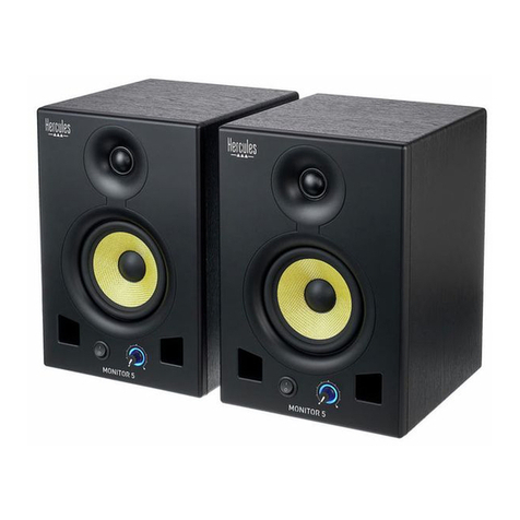 Hercules DJ Monitor 5 User manual