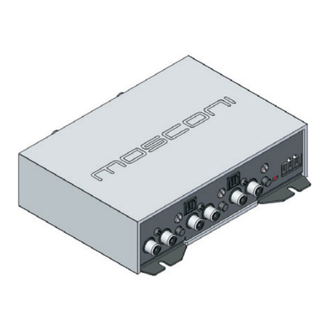 Mosconi DSP6TO8 Owner's manual & warranty