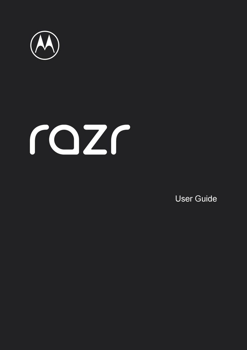 Motorola RAZR User manual
