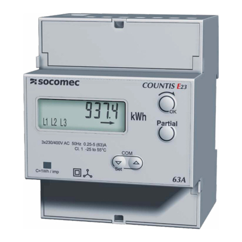 socomec COUNTIS E23 User manual