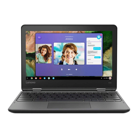 Lenovo 100e Chromebook 2nd Gen User manual