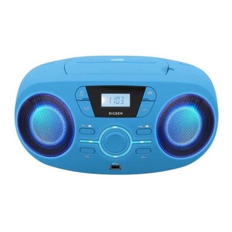 Bigben CD61USB operating instructions