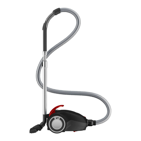 Dirt Devil BLACK LABEL BG72 User manual