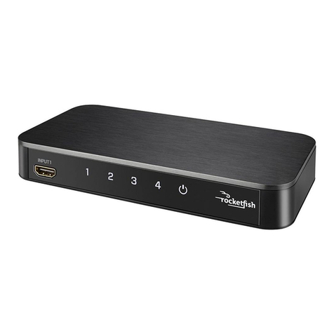 Rocket Fish RF-G1501 Quick setup guide