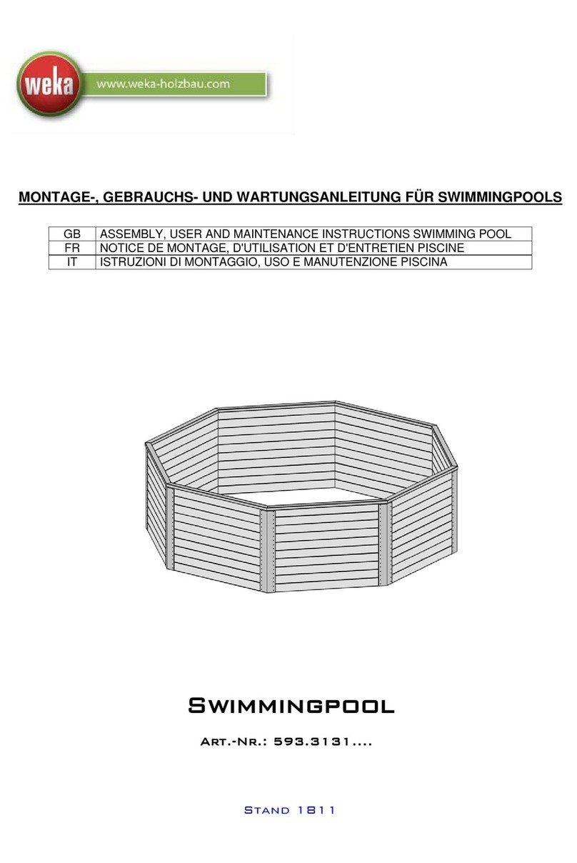Weka 593.3131 ASSEMBLY, USER AND MAINTENANCE INSTRUCTIONS