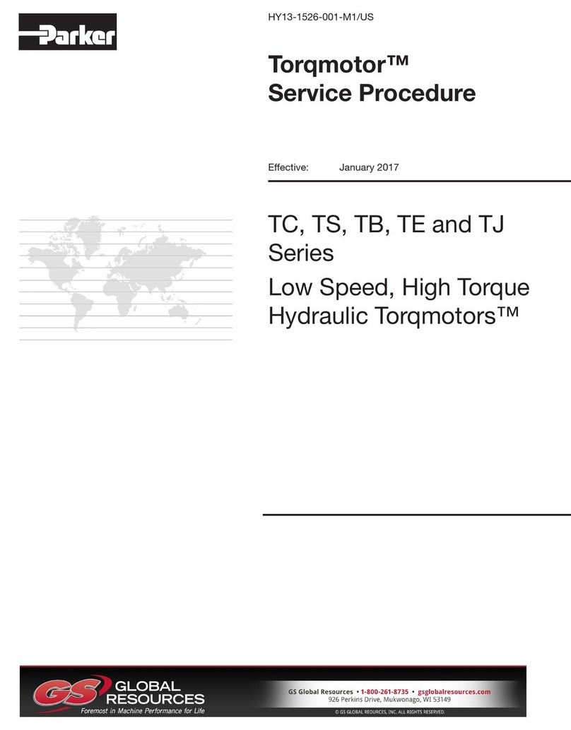 Parker Torqmotor TC Series Service Procedure