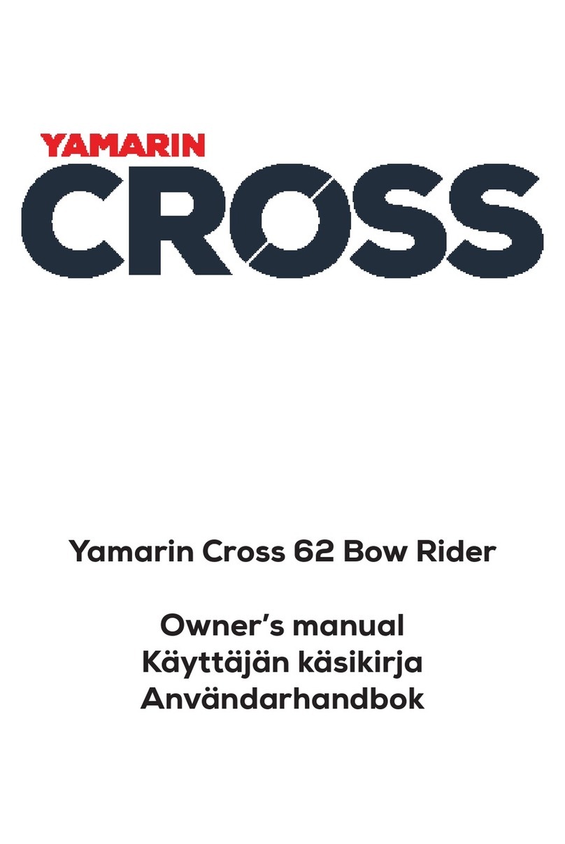 Yamarin Cross 62 BR owner's manual