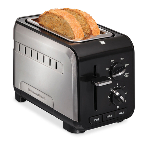 Hamilton Beach Expert-Toast 22994 manual