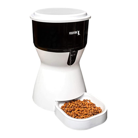 FEED'EM Smart Pet Feeder 2.0 user guide