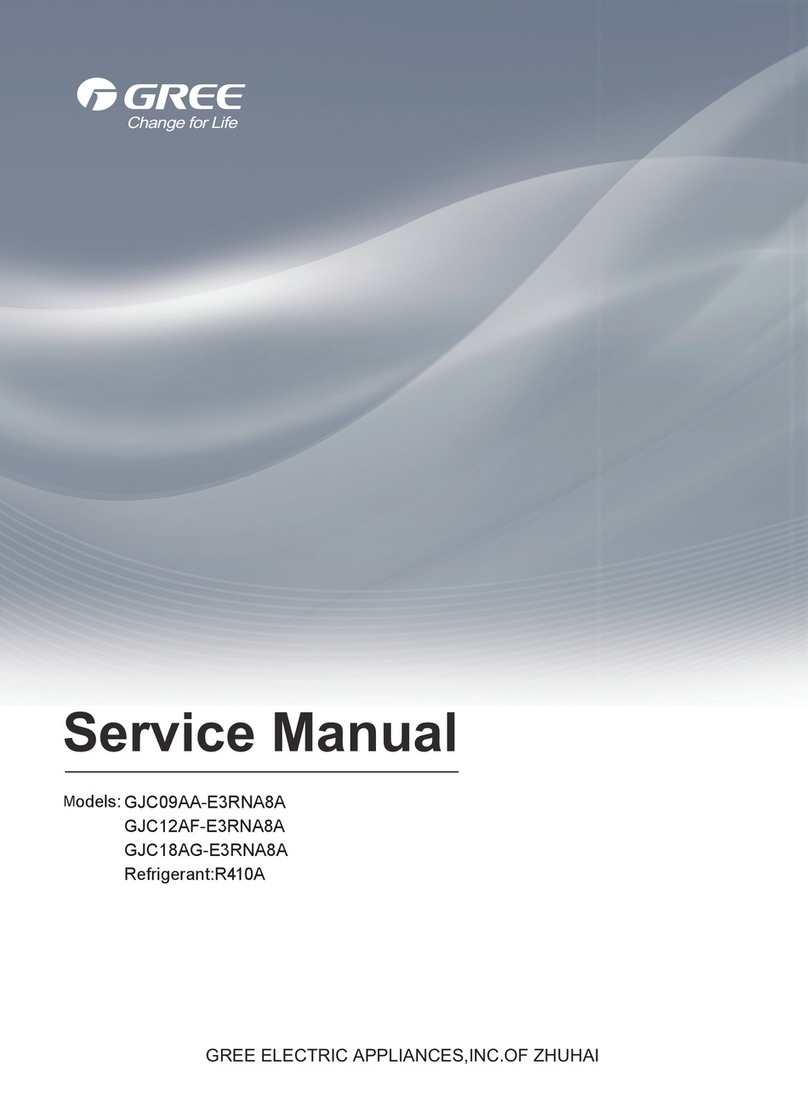 Gree GJC09AA-E3RNA8A User manual
