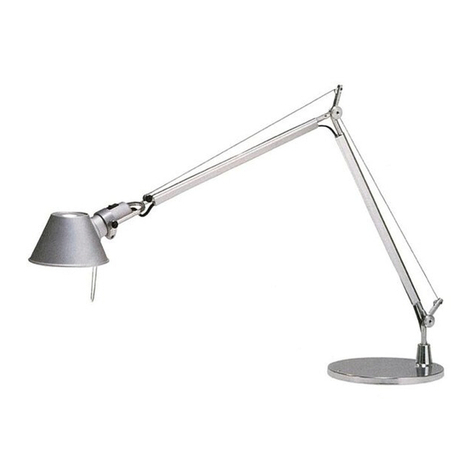 Artemide TOLOMEO LED MWL manual