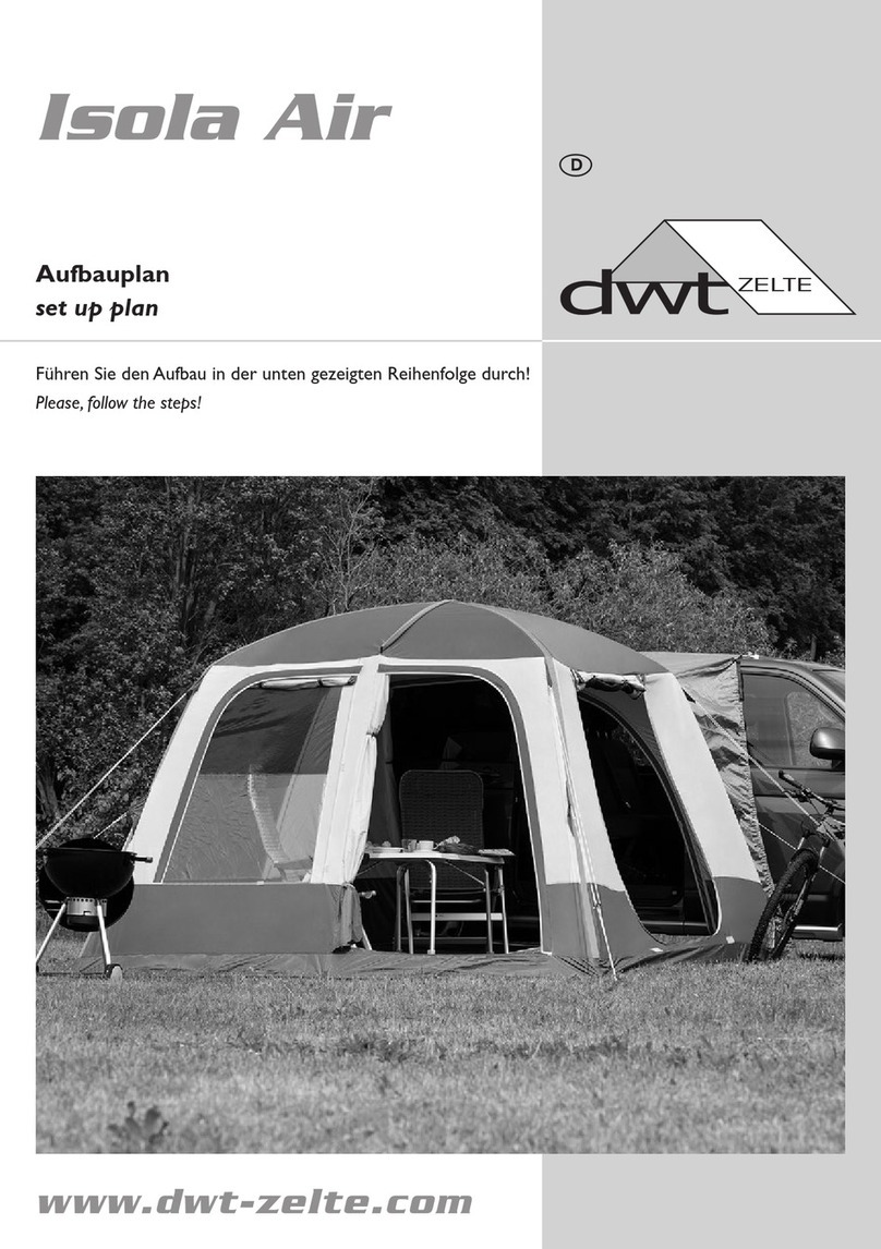 DWT Zelte Isola Air User manual