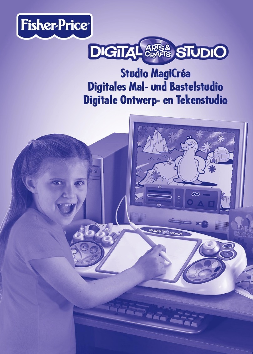 Fisher-Price digital Studio Arts & Crafts manual