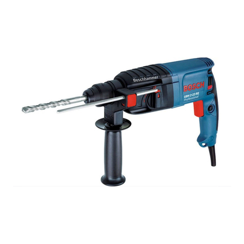 Bosch GBH 2-23 RE Setup guide