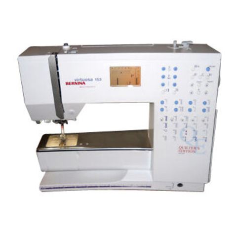 Bernina virtuosa 153 User manual