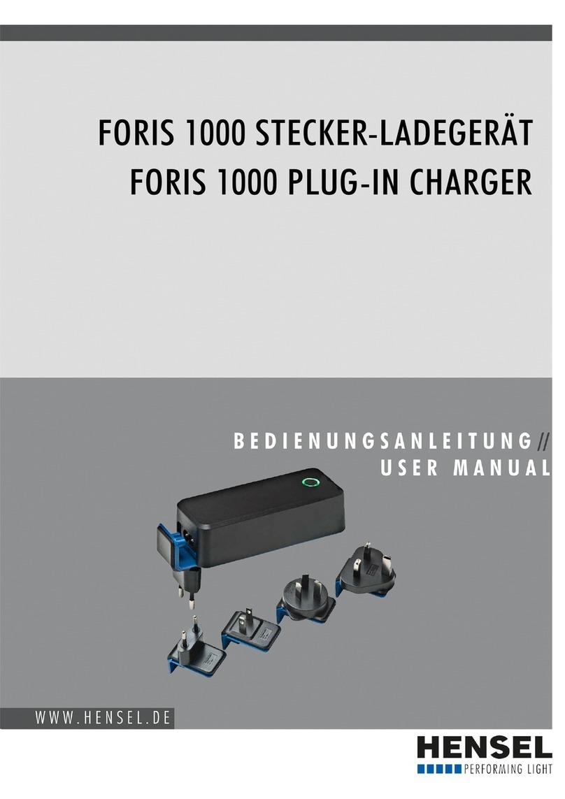 Hensel-Visit FORIS 1000 user manual