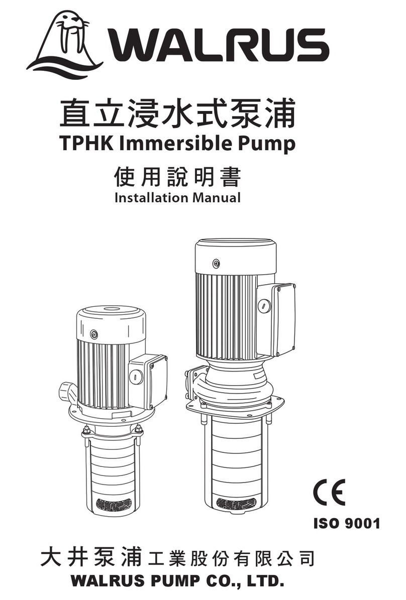 Walrus TPHK Series installation manual