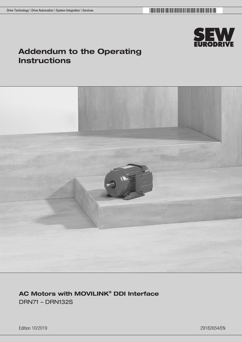 SEW-Eurodrive DRN Series Addendum to the operating instructions SEW-Eurodrive DRN Series Addendum to the operating instructions