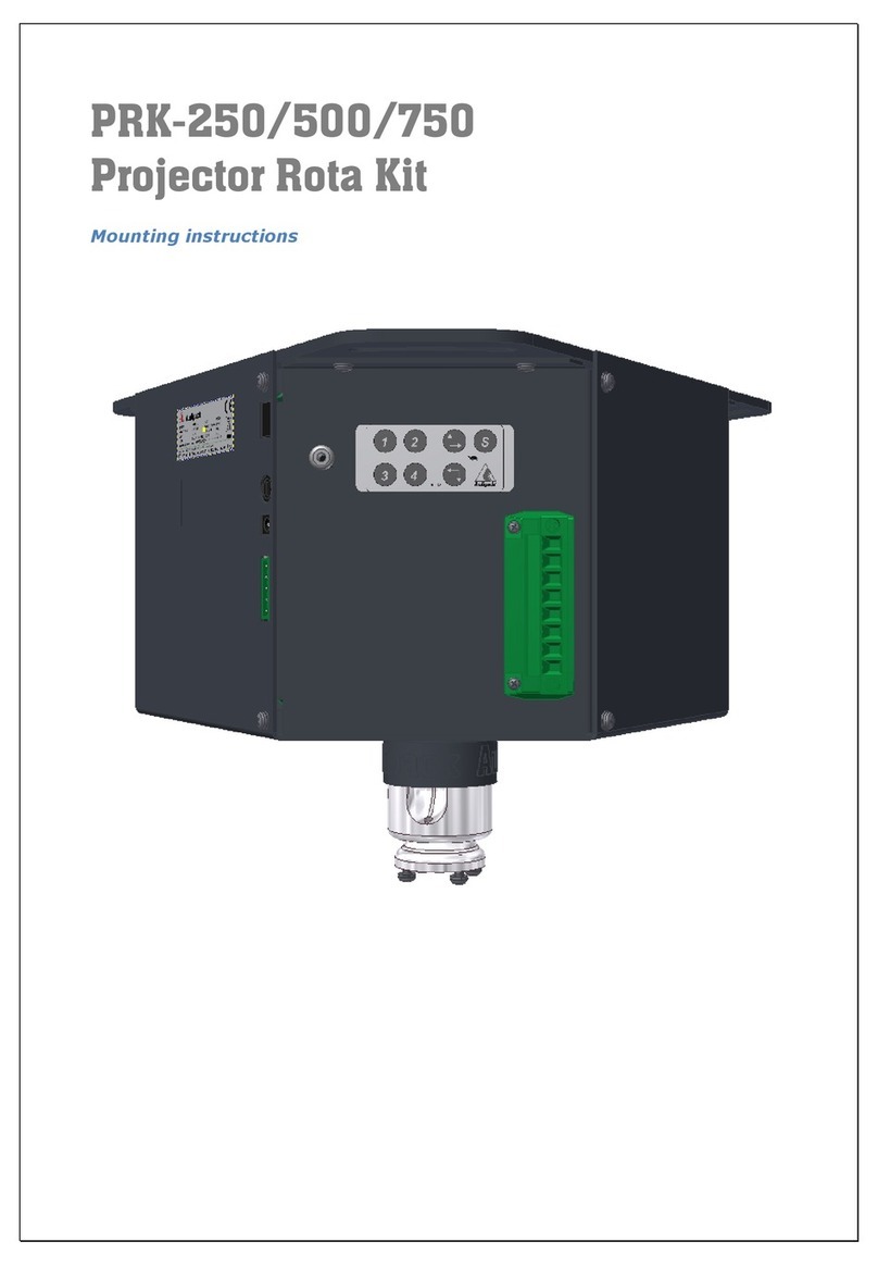 Audipack Rota-Kit PRK-250 Mounting instructions