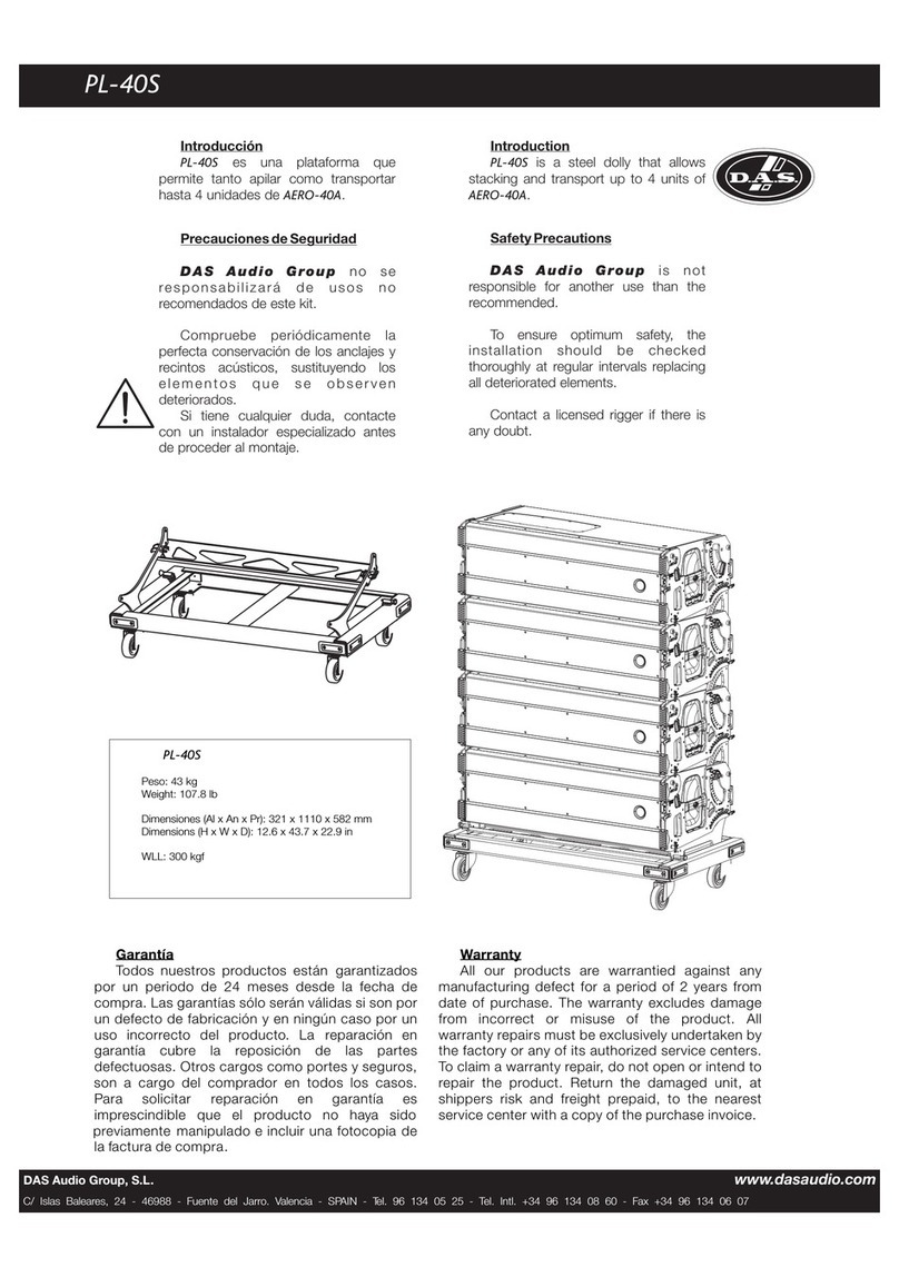D.A.S. PL-40S manual
