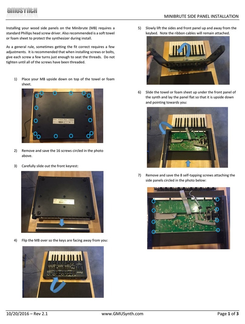 GMUSynth Arturia Minibrute Install instructions