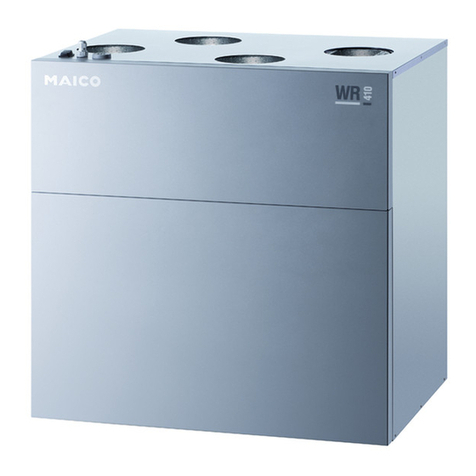 Maico WR 310 User manual