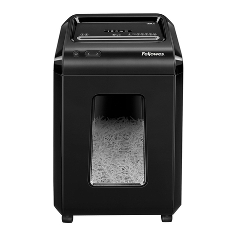 Fellowes Powershred 92Cs User manual