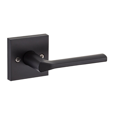 Kwikset Signatures Lisbon 157LSL SQT 26 Quick installation guide