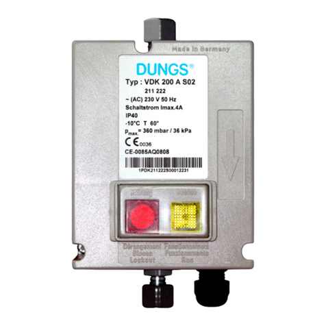 Dungs VDK 200 A S02 Service manual Dungs VDK 200 A S02 Service manual