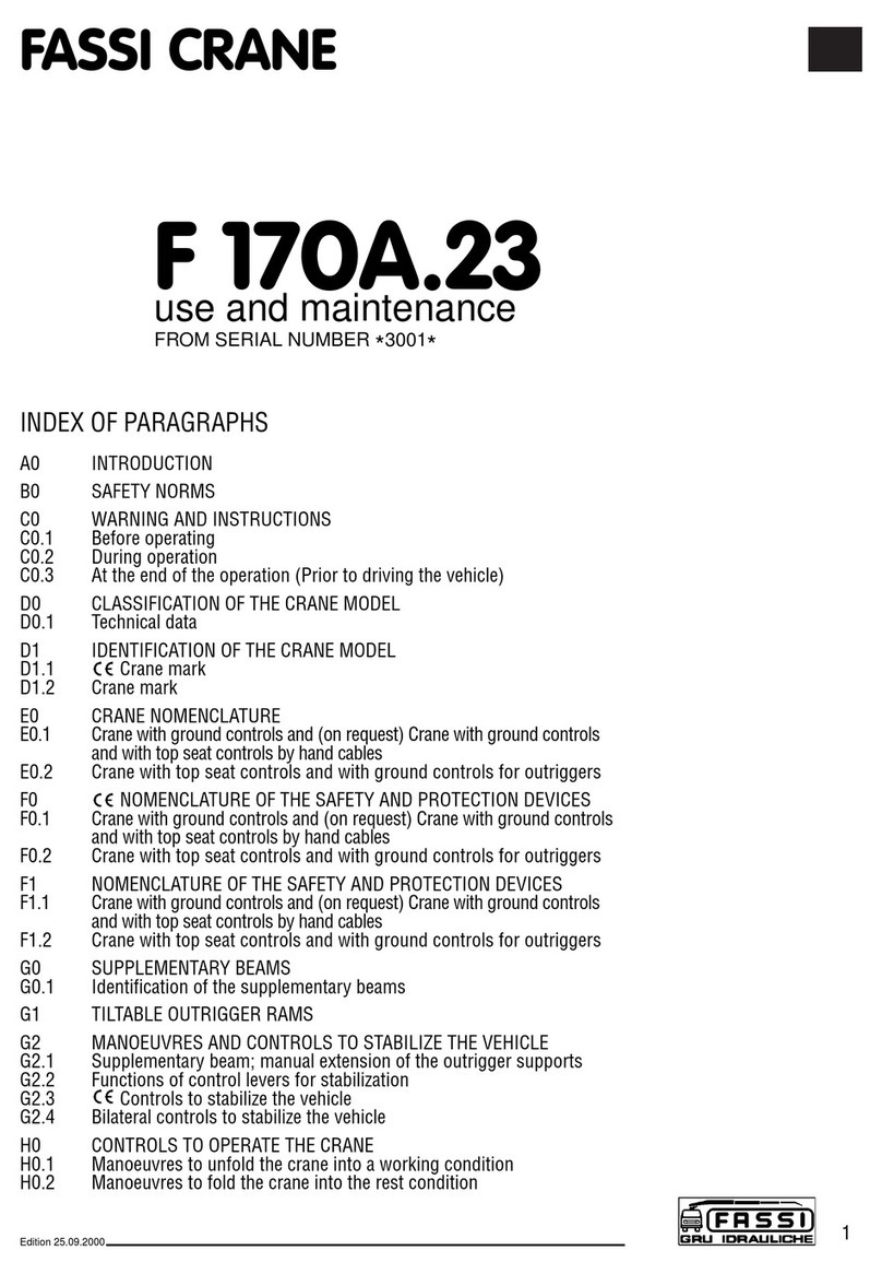 Fassi F 170A.23 Use and maintenance
