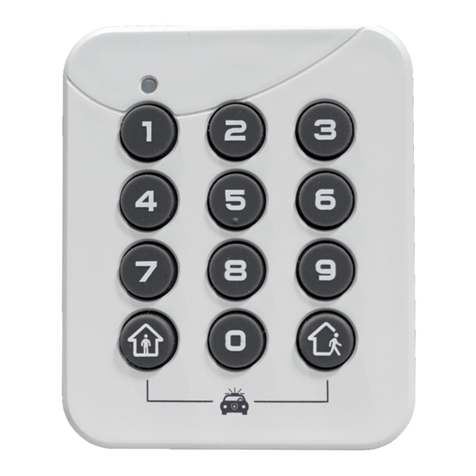 Alula RE152 PINPad User manual