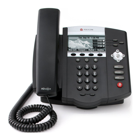 Polycom SoundPoint IP 450 User manual