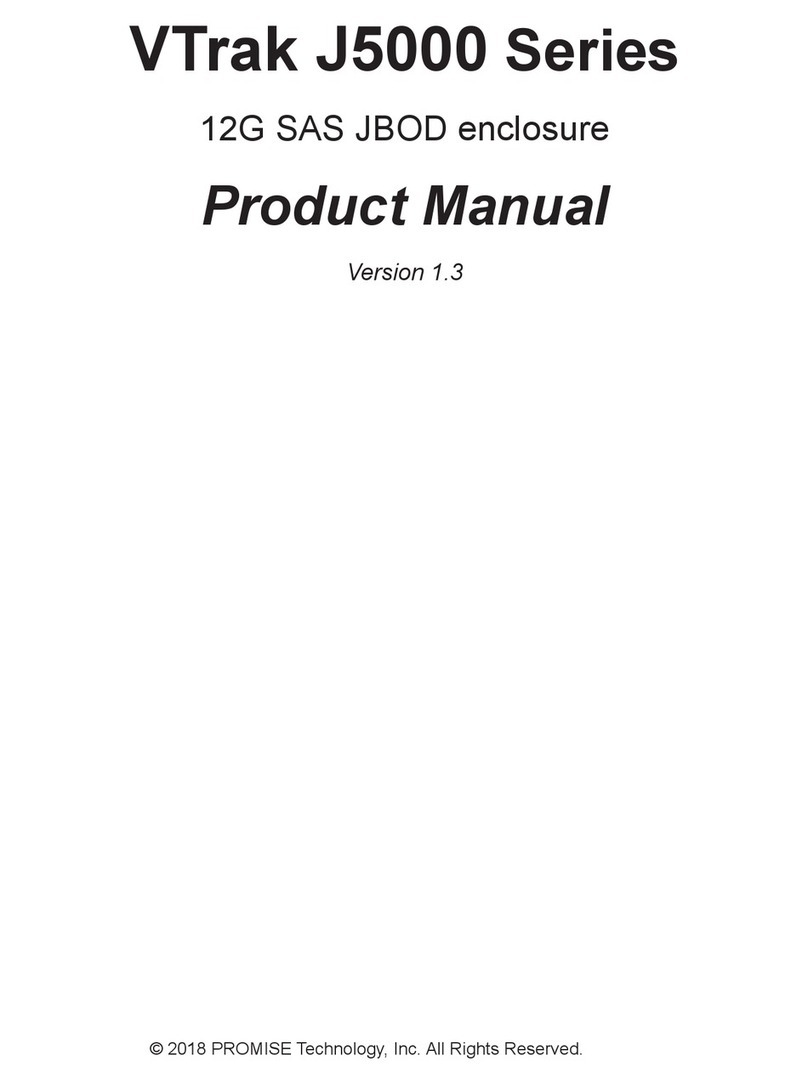 Promise VTrak J5000 Series product manual