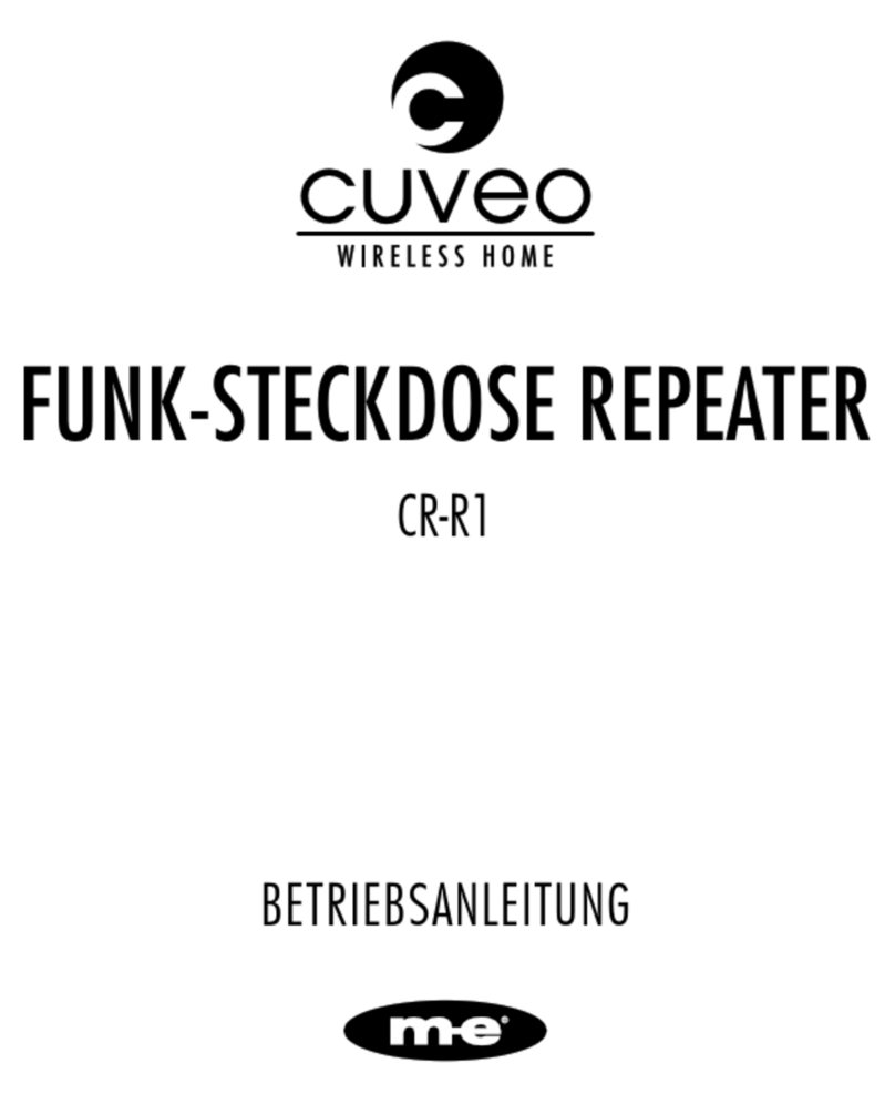 M-E cuveo CR-R1 Series manual