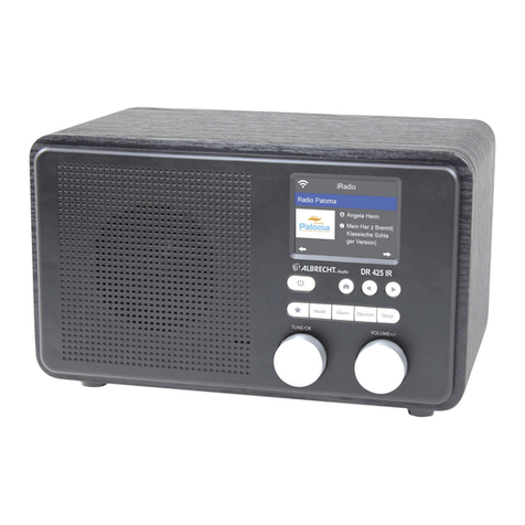 Albrecht Audio DR 425 IR manual