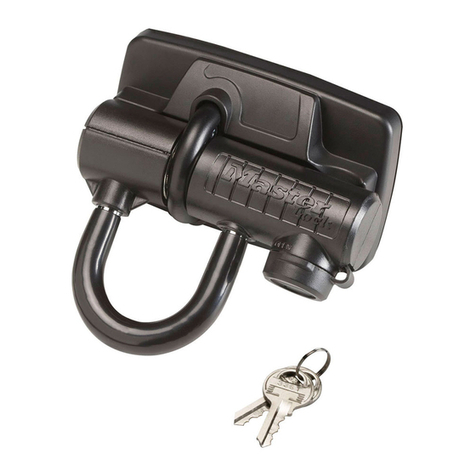 Masterlock 8287 User manual