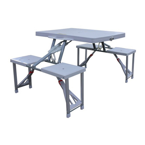 Argos FOLDING CAMPING TABLE 792/5119 manual