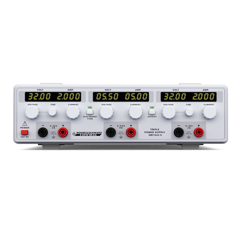Rohde & Schwarz HM7042-5 User manual