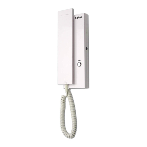 CFI EXTEL WEPA 401 LC 3 Installation and user guide