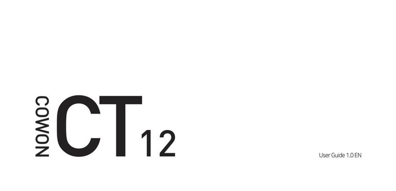 Cowon CT12 user guide