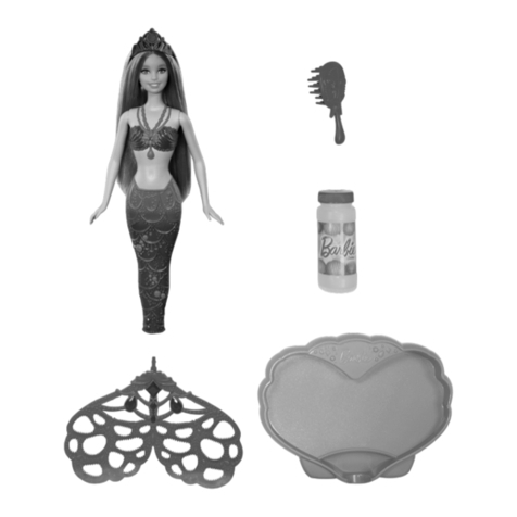 Mattel Barbie CFF49 User manual