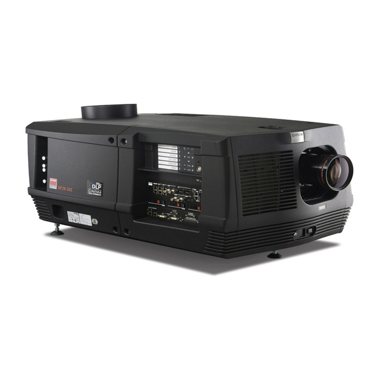 Barco DP2K-12C User manual