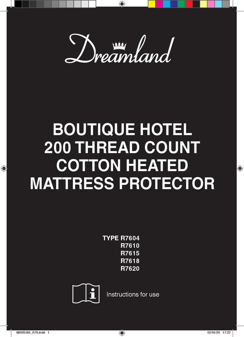 Dreamland R7604 Instructions for use